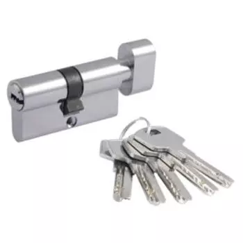 Цилиндровый механизм STD Z ЛПВ-60, 30-30, хром