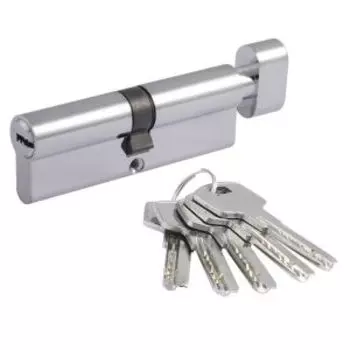 Цилиндровый механизм STD Z ЛПВ-90, 45-45, хром