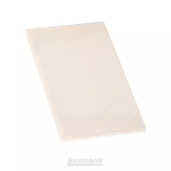 Cкатерть кружевная, 75х120 см, бежевый, ПВХ безосновный