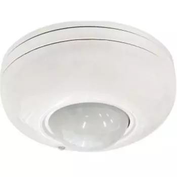 Датчик движения FERON потолочный, 1200Вт, 360°, 6м, IP20, белый