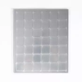 декор настенный LOVE, из акрила, зеркальный, 85 элементов, 2 х 2 см 7412574