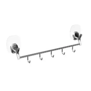 Держатель для полотенец Nature, 5 крючков, хром