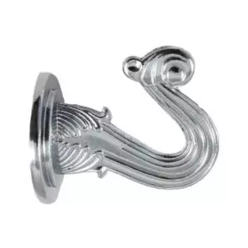 Держатель для штор Америка, 2 шт, металл, сталь