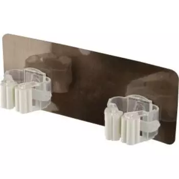 Держатель для швабр и инструмента, 20х7.5 см