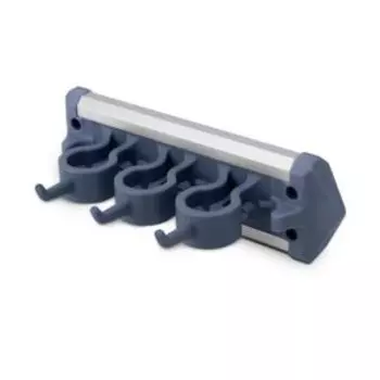 Держатель мультифункциональный для швабр и щеток Atmosphere, 3 крючка, пластик