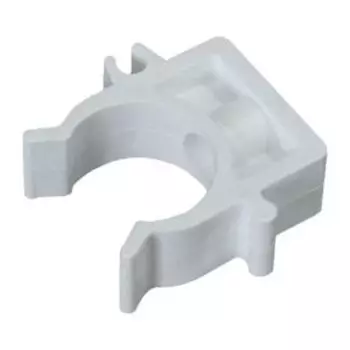 Держатель пластиковый для труб, 25 мм, 10 шт