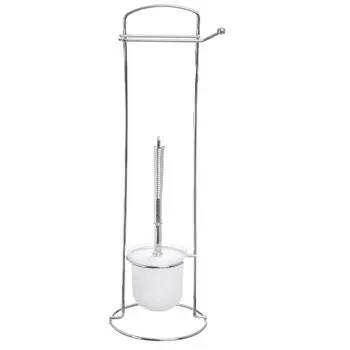 Держатель Vanstore для туалетной бумаги и ершика, 25х82 см