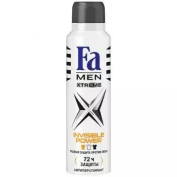 дезодорант FA MEN Xtreme Invisible, мужской