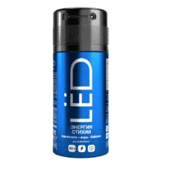 Дезодорант мужской LЁD Энергия стихии, 150 мл, спрей