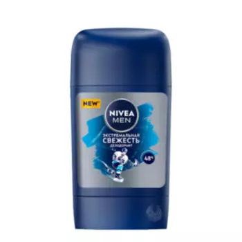 Дезодорант Nivea Men Экстремальная свежесть, 50 мл, стик