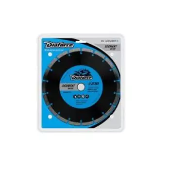 Диск алмазный Diaforce Segment Basic, сегментная кромка, сухой рез, 230х22,23х2,4 мм