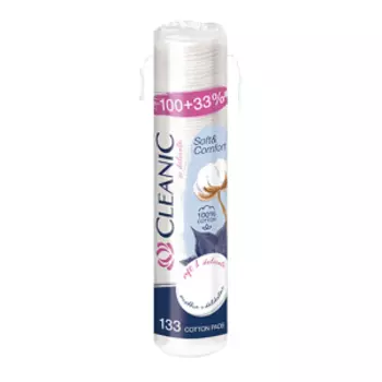 Диски ватные Cleanic Soft&Comfort, 133 шт