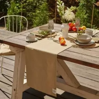 Дорожка на стол Этель Kitchen, 40х146 см, саржа 250 г/м2, бежевый