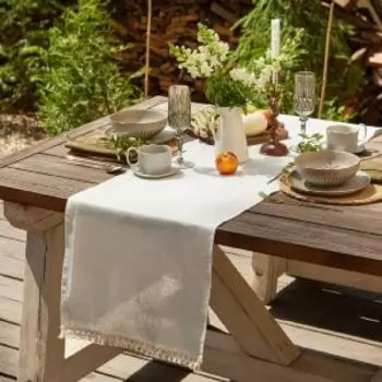Дорожка на стол Этель Linen style, 40х146 см, лён