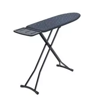 Доска гладильная Zalger Plastic Top, 109х3 3см, перф. пластик, подставка для утюга