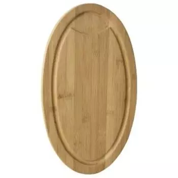 доска разделочная ATMOSPHERE Natura, овальная, 37,5х21,5х1,5см, бамбук 3218