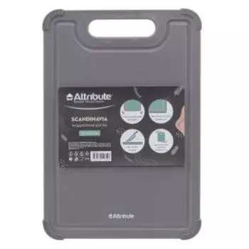 доска разделочная ATTRIBUTE CUT.BOAR SCANDINAVIA 35x24x0,6см, пластик