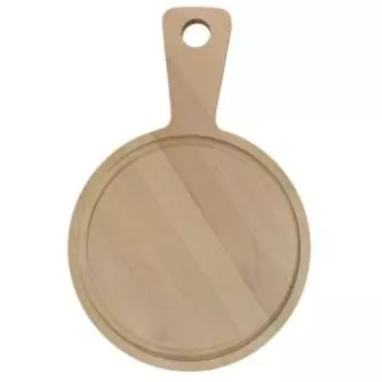 Доска разделочная с ручкой, 21х14 см, дерево