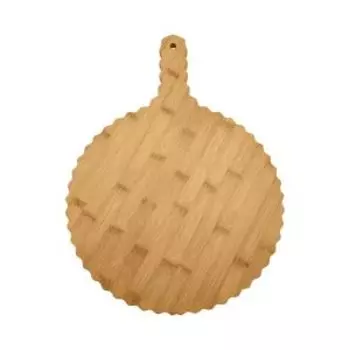 Доска с ручкой Wave, 25х15 см, бамбук