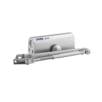 Доводчик дверной Lonex 310, морозостойкий, серебро