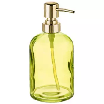 Дозатор для жидкого мыла Bright colors, 8х8х17.5 см, зеленый