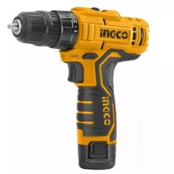 Дрель-шуруповерт аккумуляторная Ingco CDLI12325 Li-Ion, 12 В, 20Hm, 1350 об/мин