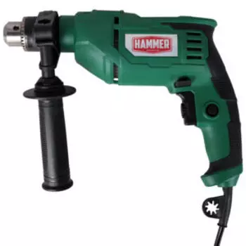 Дрель ударная Hammer UDD710A, 710 Вт, 13 мм, 0-3000об/мин, реверс