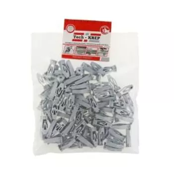 Дюбель бабочка TECH-KREP, полипропилен, 8х28мм, 100шт