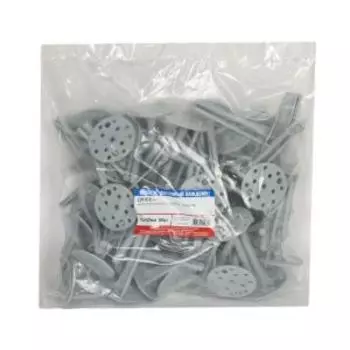 Дюбель для утеплителя с пластмассовым гвоздем, 10х100мм, 50шт