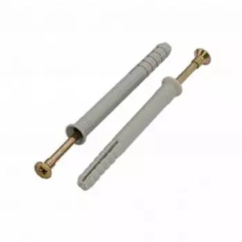 Дюбель-гвоздь с потайной манжетой TECH-KREP, 8х80мм, 10шт