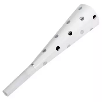 Дудка-гудок Страна Карнавалия, 6 шт, горох, серебро