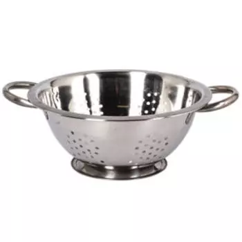 Дуршлаг с 2 ручками, 22 см, нерж. сталь