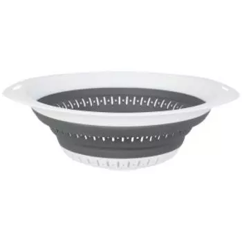 Дуршлаг складной, 30.5х26х12.5 см, силикон/пластик