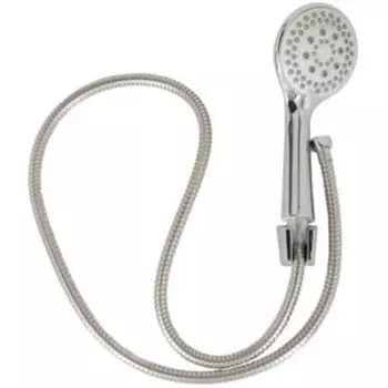 Душевой набор с 3-х режимной лейкой, шлангом и держателем для душа