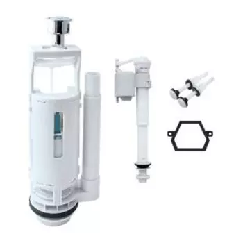 Двухуровневая водосливная арматура IDDIS, нижний подвод, тип B