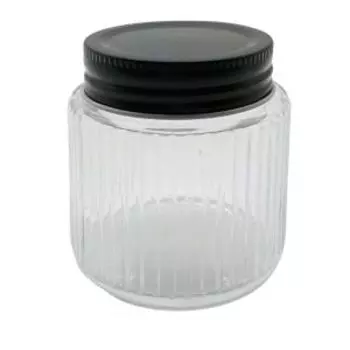 Емкость для хранения Esprado Faceta, 120 мл, стекло/нерж. сталь