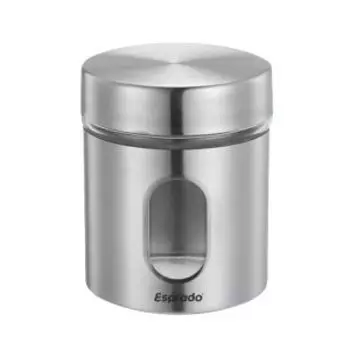 Емкость для хранения Esprado Iron, 350 мл, металл/стекло