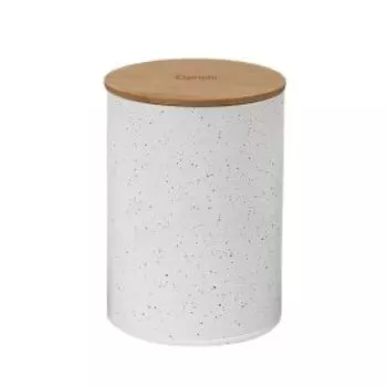 Емкость для хранения Esprado Marmol, 1000 мл, металл/бамбук