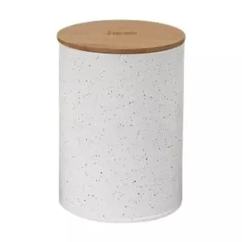 Емкость для хранения Esprado Marmol, 1350 мл, металл/бамбук