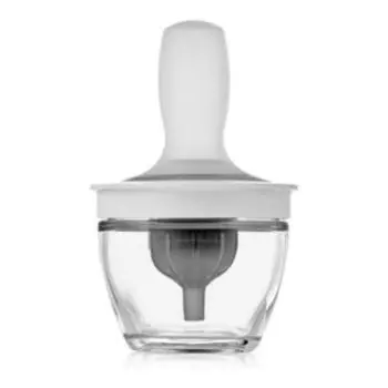 Емкость для масла с кисточкой Home Chef, 150 мл, стекло/пластик