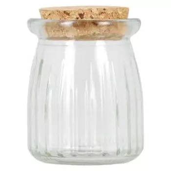 Емкость для специй Д, 150 мл, стекло/пробка