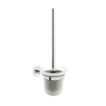 Ерш для туалета Fixsen, хром, сталь, крепление на саморезы
