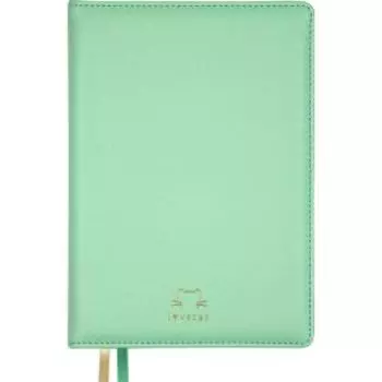 Ежедневник недатированный de VENTE I Love Cat!, B6, 272 страницы, мятный
