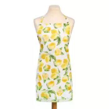 Фартук Этель Лимоны, 60х65 см, репс, хлопок, желтый
