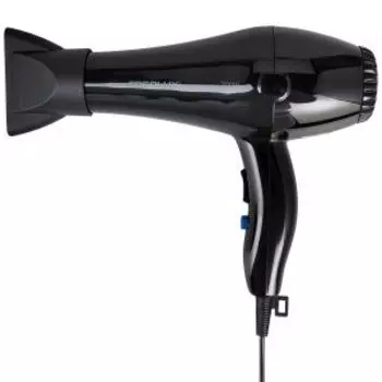 Фен Ergolux ELX-HD08-C02, 1200 Вт, 1 режим, концентратор, черный