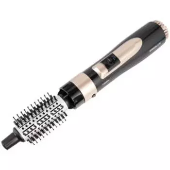 Фен-расческа Ergolux ELX-HD04-C64 PRO, 1000 Вт, 3 насадки, черный