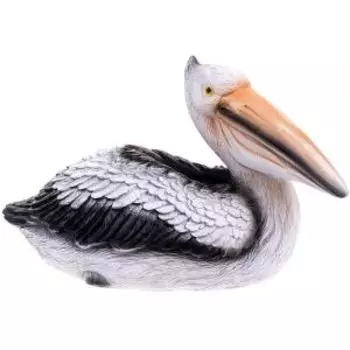 фигура для водоема Плавающий пеликан