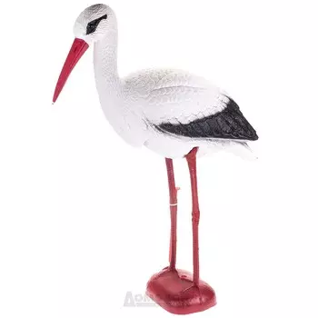Фигура садовая Аист, 72х21 см