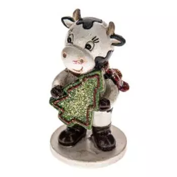 фигурка декоративная Коровка, размер: 5х5х9см