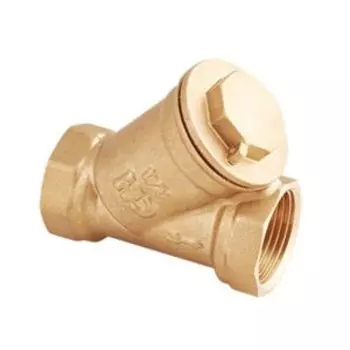 Фильтр латунный сетчатый косой AquaHit 1/2 ВР